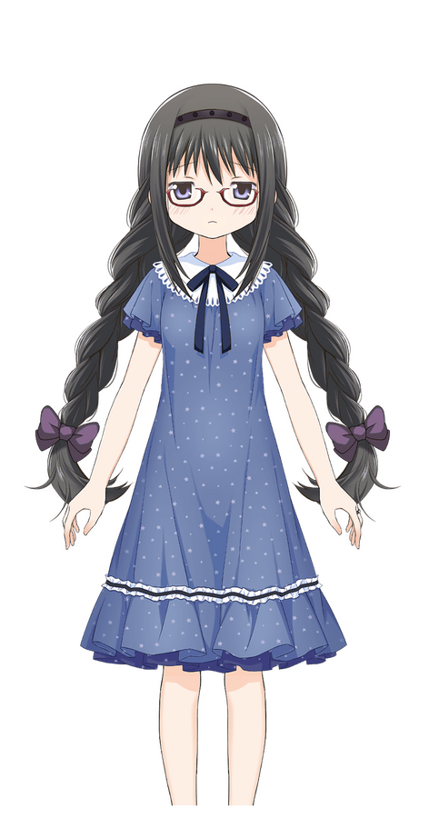 Homura Akemi (glasses)