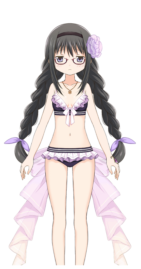 Homura Akemi (glasses)